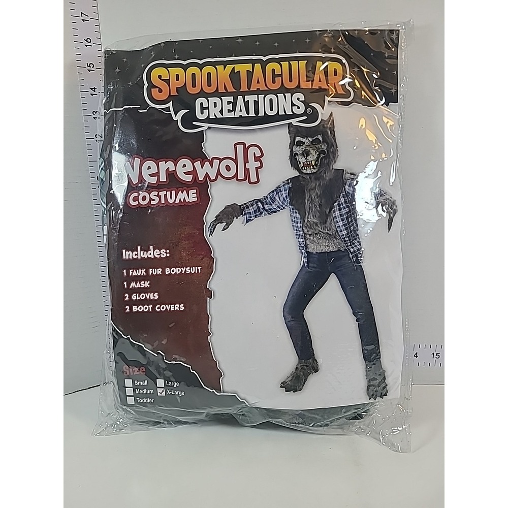 Spooktacular Creations Halloween‎ Werewolf Costume 6 Piece X-Large